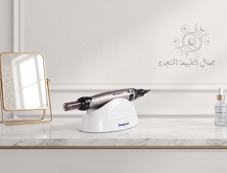 تقنية الديرما بن لترميم المسام والندبات السطحية